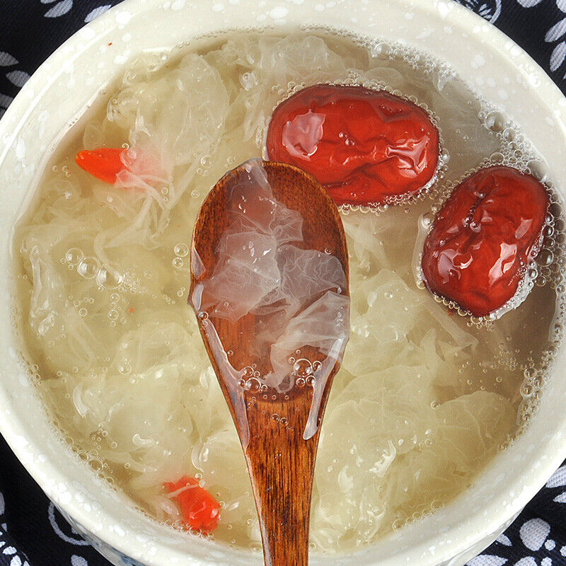 HelloYoung White Fungus Mushroom Dry Snow Fungus Tremella Fuciformis Silver Ear YinEr Secondary image