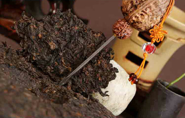 HelloYoung Ruyi * Year Yunnan Longrun Tea Puer Ripe Shu Pu-erh Tea Pu'er Cake 357g