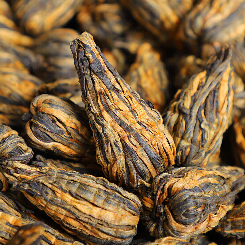 HelloYoung TeaHandmade Pagoda Dianhong Dian Hong Chinese Yunnan Red Tea BAO TA Black Tea 250g Main image