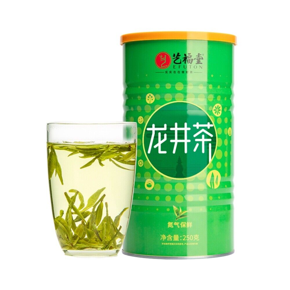 HelloYoung EFUTON Premium Xi Hu Dragon Well Green Tea Long Jing Tea Organic Longjing 250g Main image