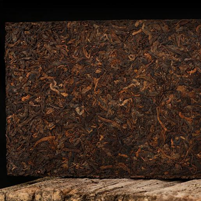 Thé en brique Pu'er mûr Menghai 1kg thé Pu'er cuit du Yunnan 10 ans