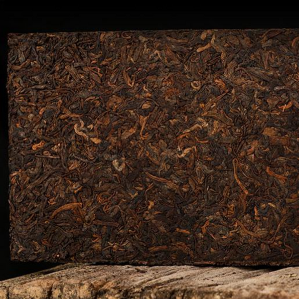 Thé en brique Pu'er mûr Menghai 1kg thé Pu'er cuit du Yunnan 10 ans