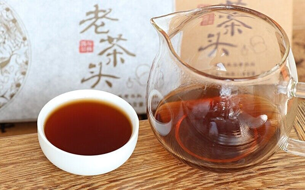 TemuTea 250g Pu'er Tea Brick,  Yunnan Menghai  Puer Tea