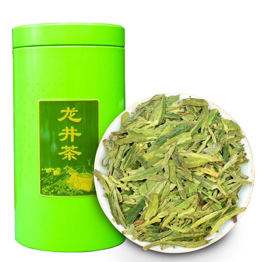 HelloYoung Dragon Well Green Chinese Tea Fresh Dragon Well Can Packaging 250g Secondary image