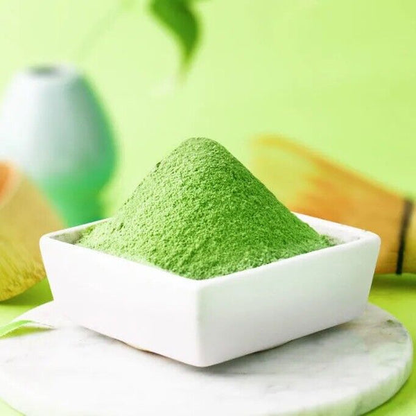 HelloYoung Puer Matcha Powder Raw Orangic matcha Green Tea Mask Beauty powder