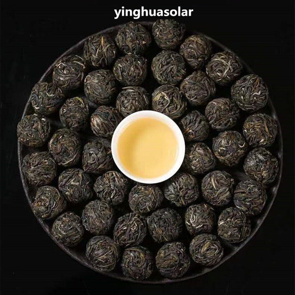 冰岛五寨冰岛龙珠古树普洱茶bingdao Pu'er Tea小沱茶 生普洱早春小粒装云南茶叶 Natural Health China Tea 柔香清甜天然健康