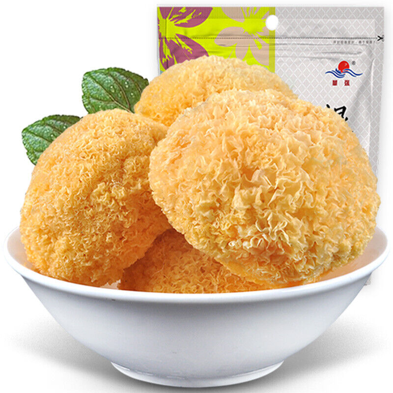 HelloYoung White Fungus Mushroom Dry Snow Fungus Tremella Fuciformis Silver Ear YinEr Main image