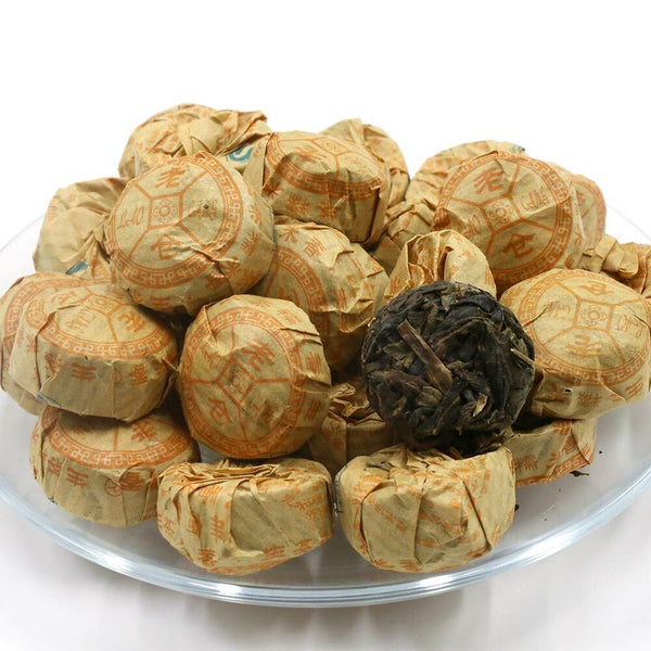 HelloYoung Laocang Mini Raw Pu'er Tuocha Glutinous Aroma Rice Sheng Pu'er Tea Tuo Cha