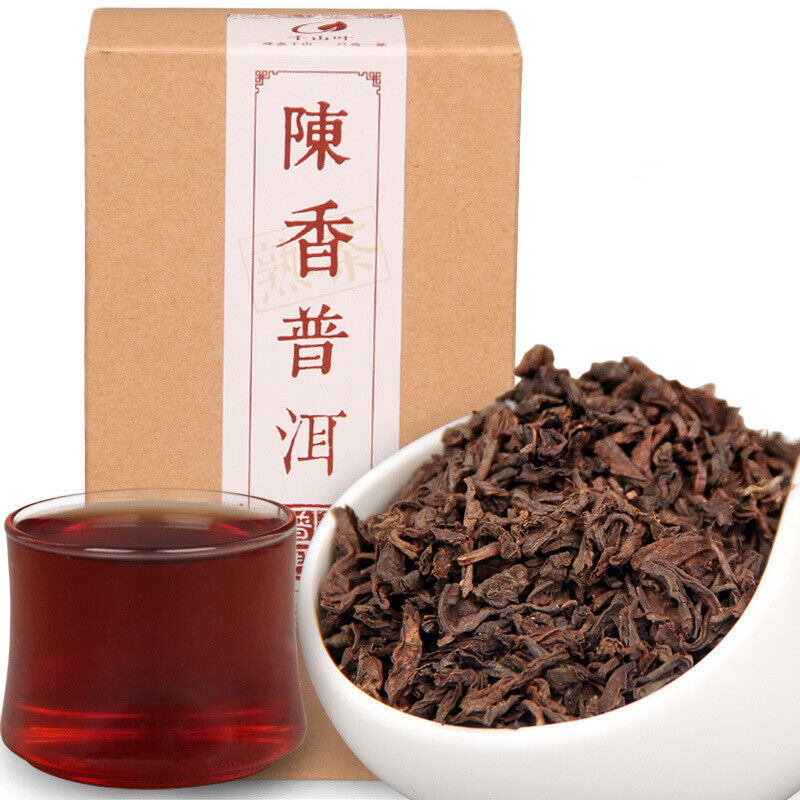 HelloYoung Muzhi Chen Xiang Puer Loose Leaf Shu Puer Tea 120g/Box China Ripe Pu-erh