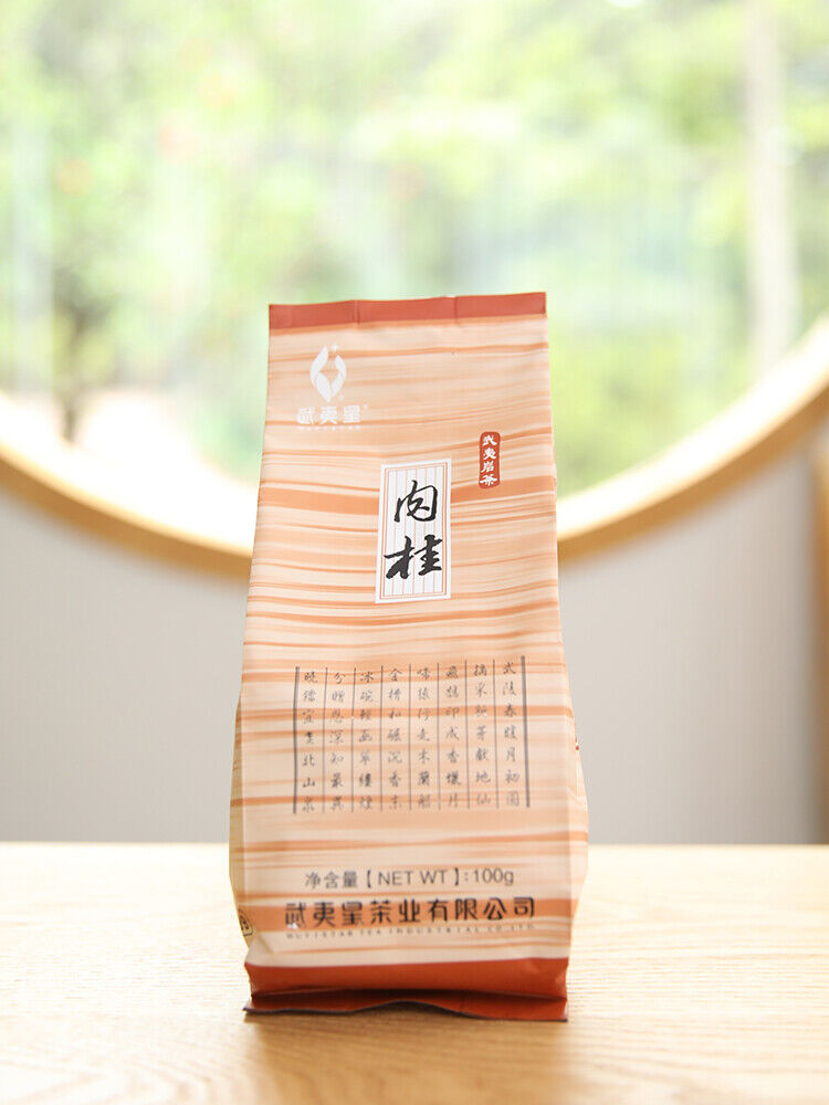 HelloYoung Wuyi Star Rou Gui Rougui Oolong Tea Fujian Wuyi Mountain Rock Tea Yan Cha 100g Main image