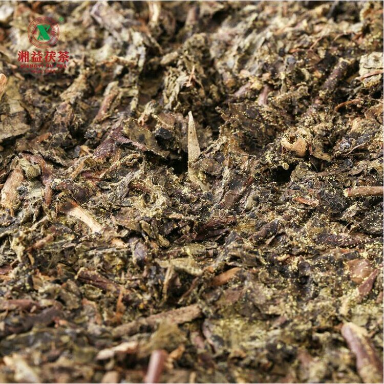 300g Yiyang Anhua Dark Tea Hunan Fu Tea Fucha Special Made  Hei Cha Fu Brick Tea