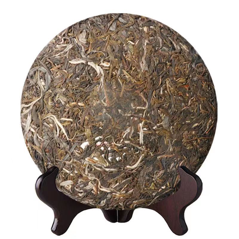 Yunnan Raw Puerh Tea Iceland Pu-erh Raw Tea Cake Big Leaves Pu'er Green Tea 357g