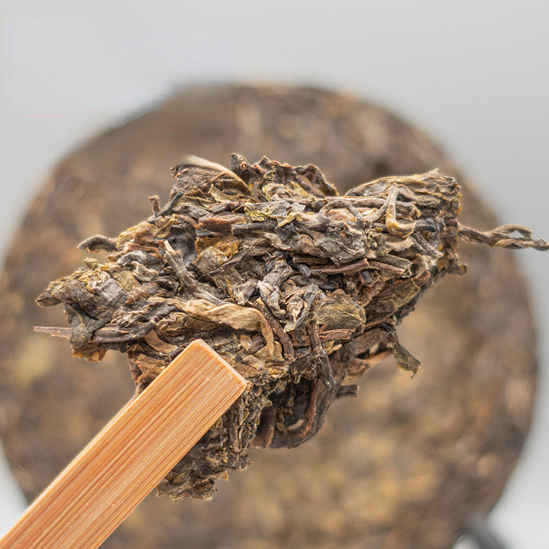 Thé cru Puerh Bulang Mountain Pu-erh gâteau au thé vert du Yunnan Pu'er 357g