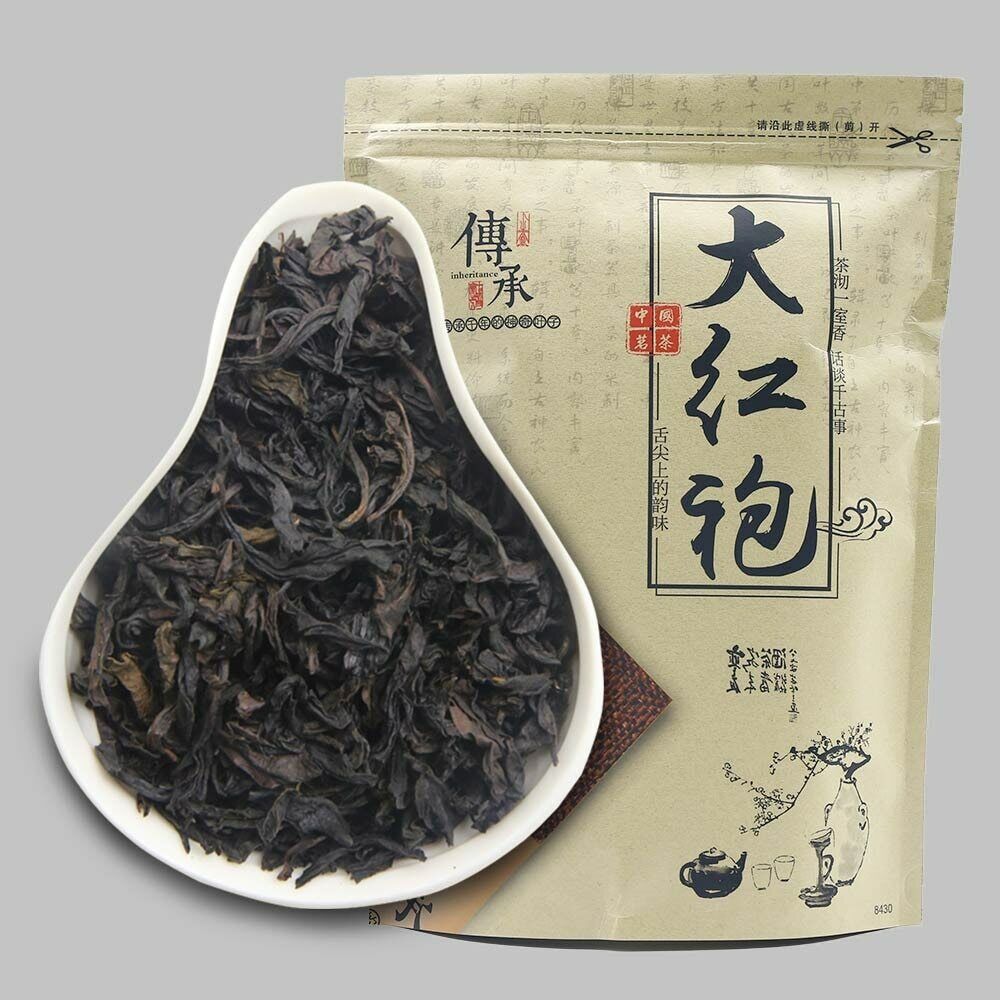 HelloYoung Da Hong Pao Tea Shuixian Wuyi Big Red Robe Oolong Tea Kraft Paper Bag 250g Main image