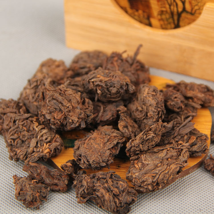 HelloYoung Yuannan Old Menghai Puer Ripe tea PuErh Oldest Puer China Yun Nan Tea 50g~500g Main image