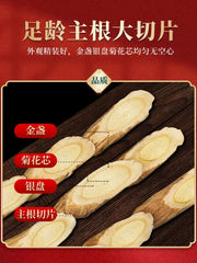 同仁堂黄芪片 煲汤泡水茶野生搭配当归党参段 补气养血 Tongrentang Astragalus Tablette Chinesische Kräuter