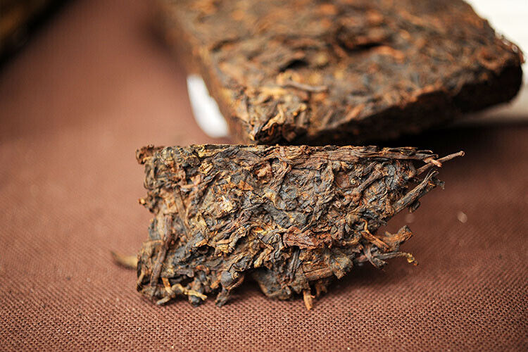HelloYoung DR. PU'ER TEA Lao Man E Pu-erh Tea Brick 500g Old Tree Ripe Puer Pu'er Shu Tea
