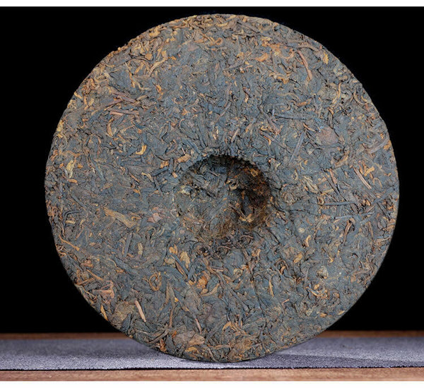 HelloYoung Menghai Heaven Earth Bulang Aged Rhythm Pu-erh Tea Cake 357g Ripe Puer Tea
