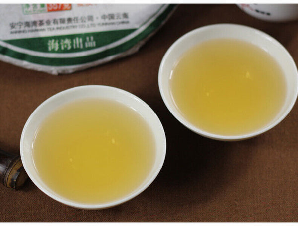 HelloYoung Year Lao Tong Zhi 9948 Raw Pu Er Tea Yunnan Haiwan Old Comrade Puer 357g