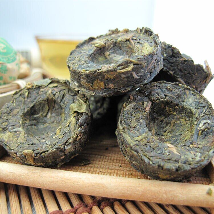 HelloYoung Laocang Mini Shen Puer Tuo Cha Original Taste Sheng Puerh Tuocha