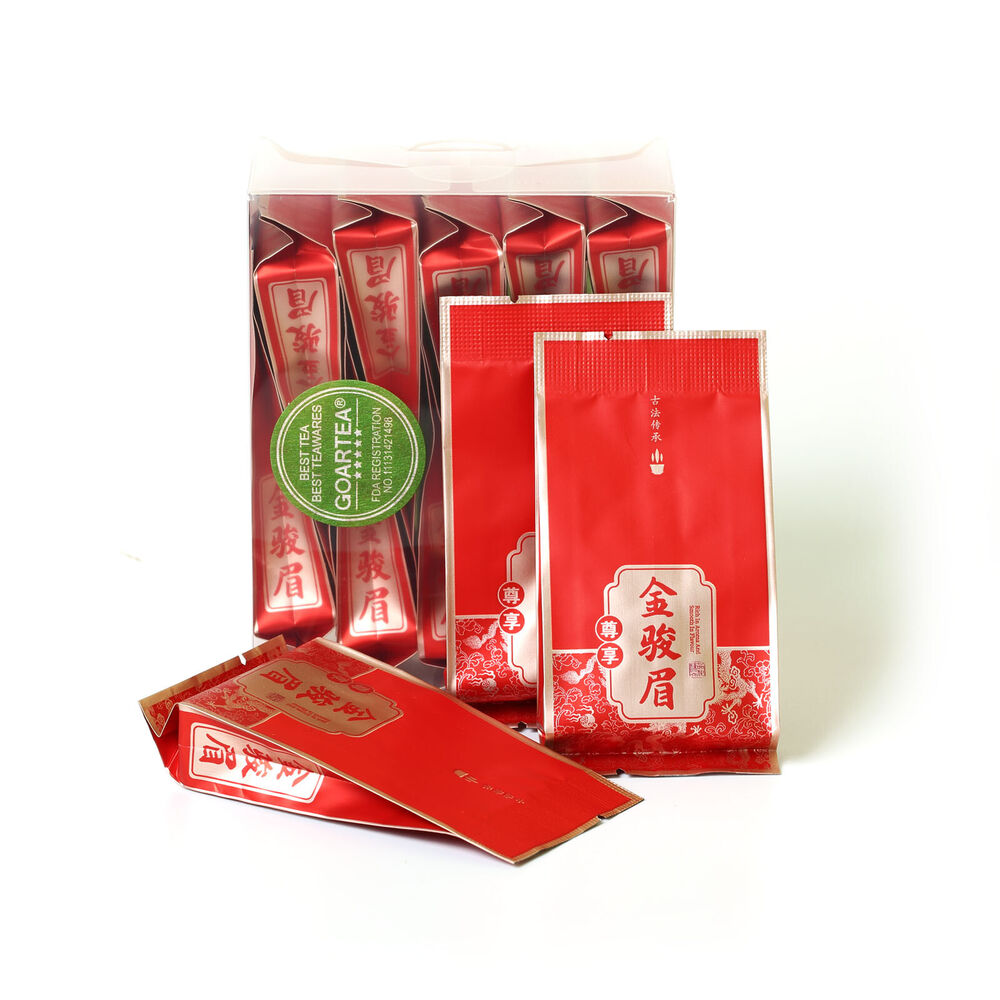 HelloYoung TeaHELLOYOUNG 10Pcs*5g Supreme Wuyi Jinjunmei Eyebrow Black Tea Golden-Buds TEA Main image