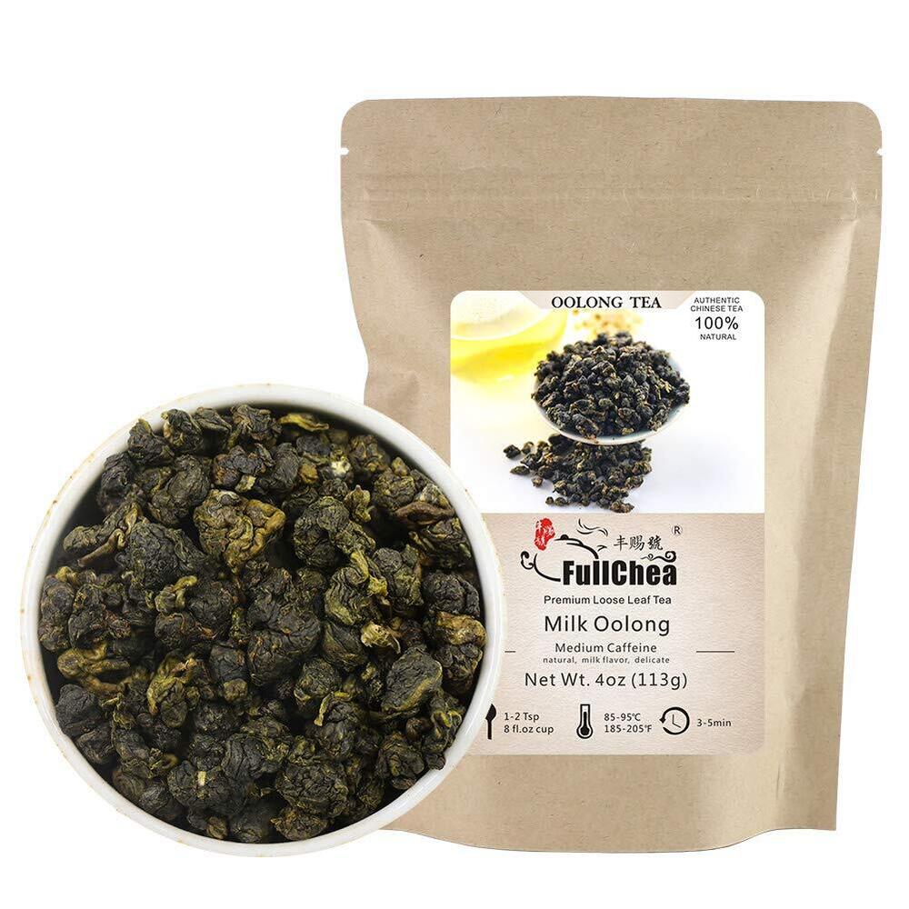 HelloYoung FullChea Milk Oolong Tea Taiwan High Mountain Jin Xuan Tea Milky 113g Main image
