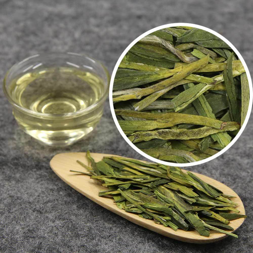 HelloYoung Dragon Well Green Tea, New Spring Tea, Longjing Chinese Green Tea Main image