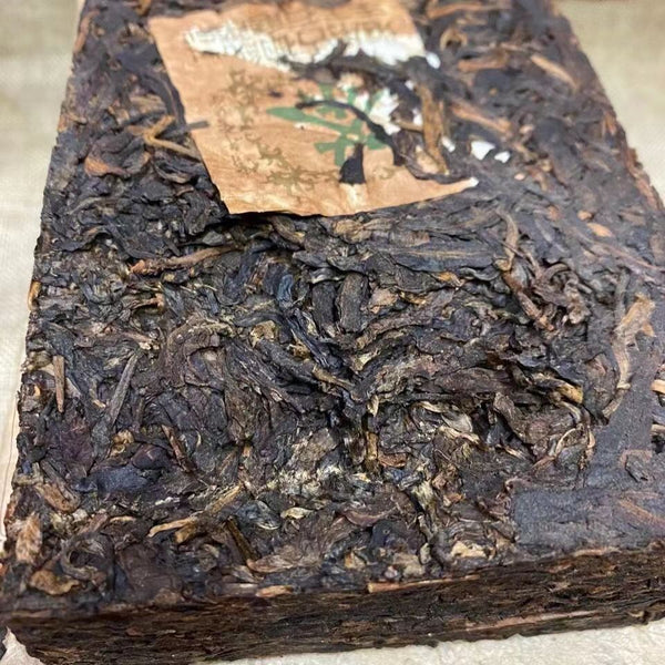 500g Raw Puerh Tea Brick Ecological Pu-erh Raw Brick Tea Yunnan Pu'er Green Tea