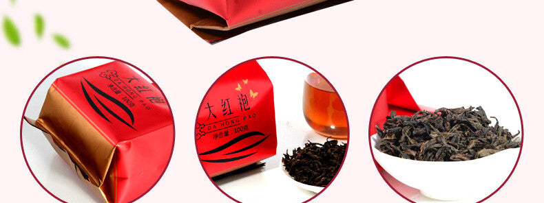 100g Tan Bei High-baked Da Hong Pao Tea Wuyi Big Red Robe Oolong Tea