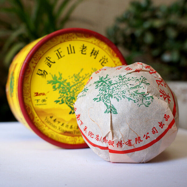 HelloYoung Xiaguan Tuocha Yiwu Zheng Shan Old Tree Puer Raw Tea 100g Yunnan Pu-erh Tea