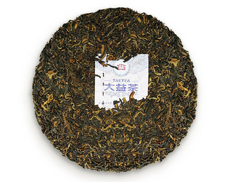 HelloYoung Royal Court Golden White Lotus * Puer Pu'er Menghai Dayi Taetea Pu Erh 357g