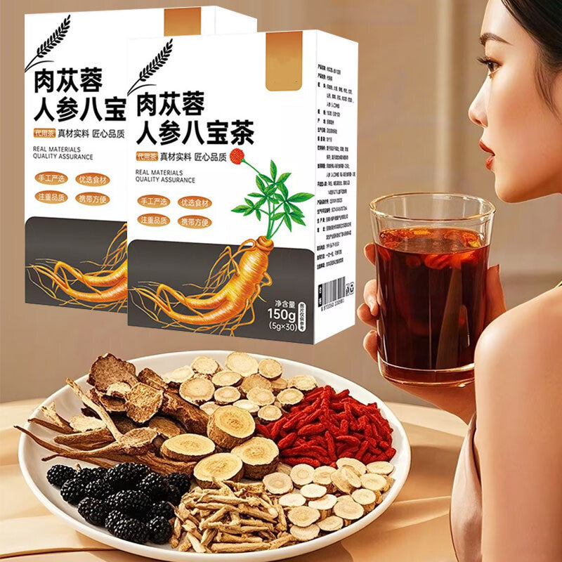 Ginseng six treasure tea , Kidney tea ,liver tea , red date tea , kidney health Main image