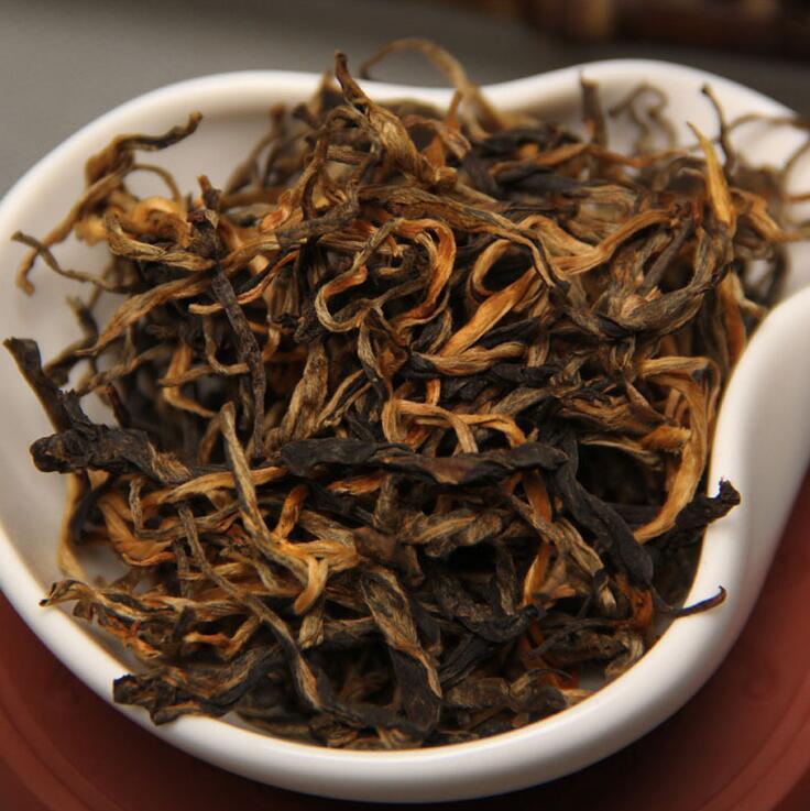 HelloYoung TeaOrganic Red Tea Yunan Black Tea 58 Dianhong Tea Golden Black Tea Bud Snail Main image