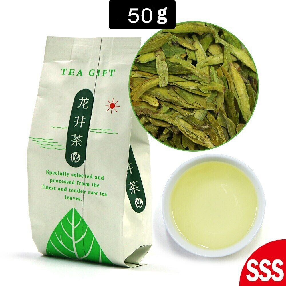 Longjing Green Tea Lung Ching Tea Xihu Dragon Well Long Jing 100g/3.52oz Main image