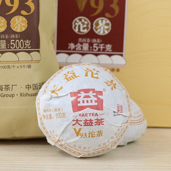 Dayi V93  Menghai TAETEA Pu-erh  Pu'er Tea Tuo Cha Ripe Puer