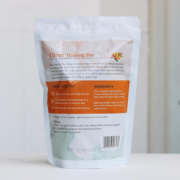 Gastric Stomach Pain Bloating Relief Promote Digestion Natural Ulcer Healing Tea