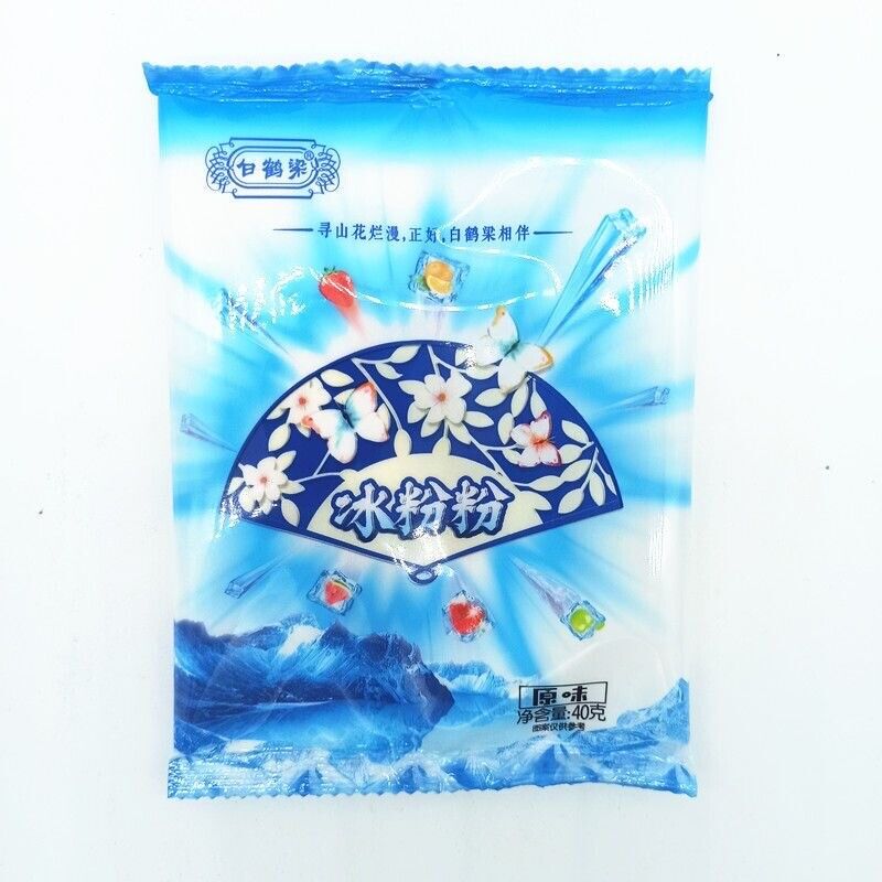 HelloYoung 康雅酷冰粉粉原味40克 Jelly Powder Chinese Food Bingfenfen 5~20 bags Main image