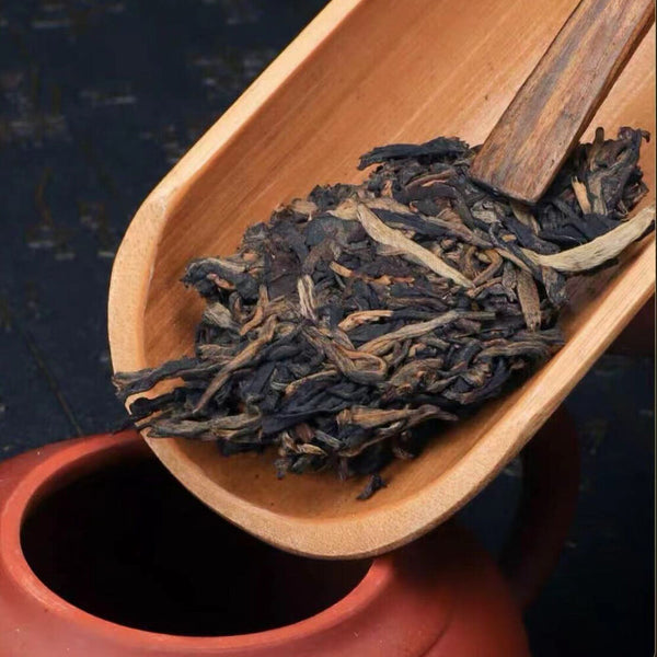 357g Yunnan Qizi Pu'er Cake Tea Menghai 7542 Pu-erh Sheng Tea Raw Puerh Tea