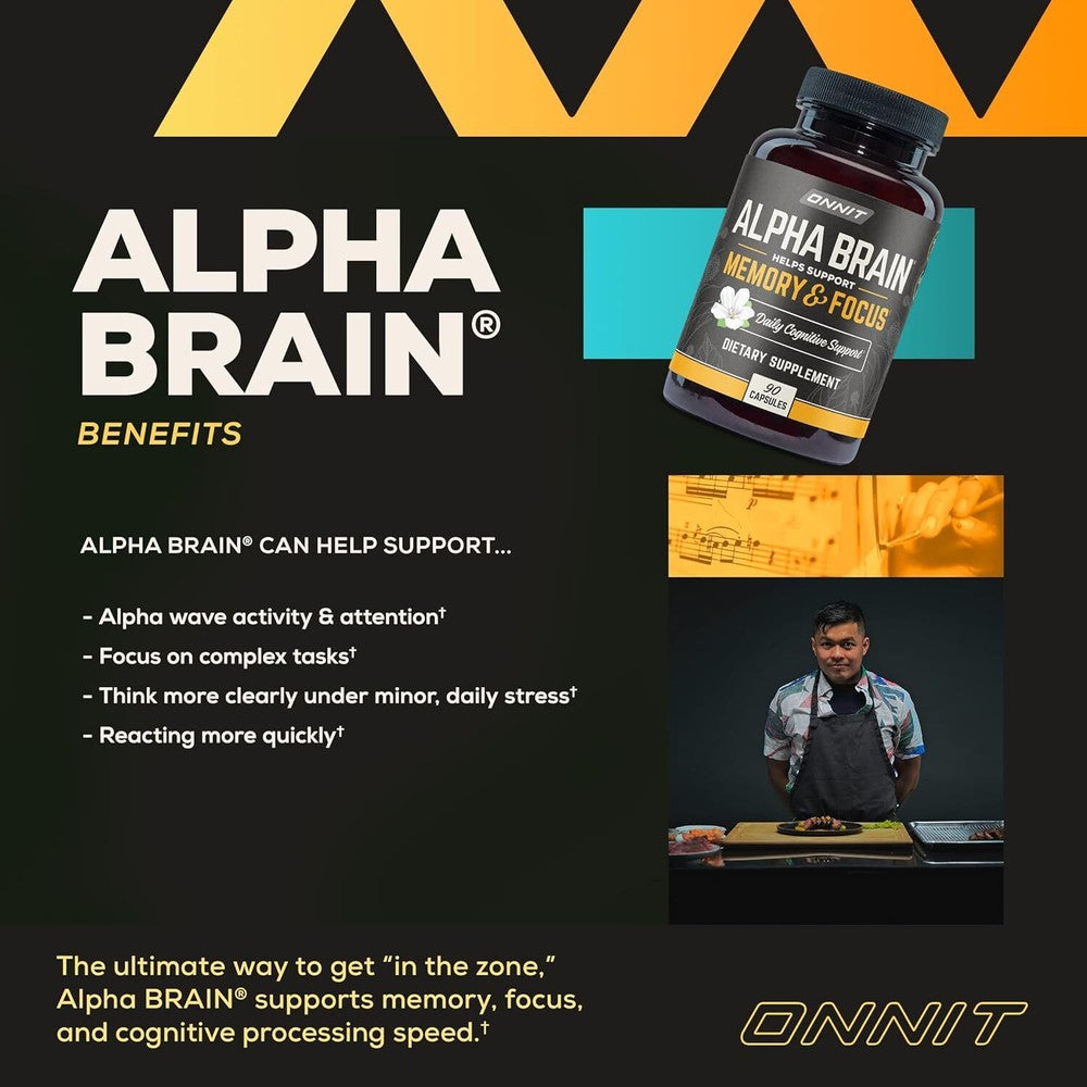 Onnit Alpha Brain Memory & Focus 60Capsules Exp 2026