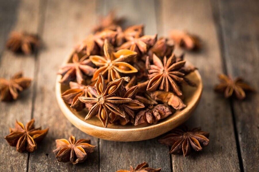 100-500 gram Star Anise Whole Herbal Tea free post Main image