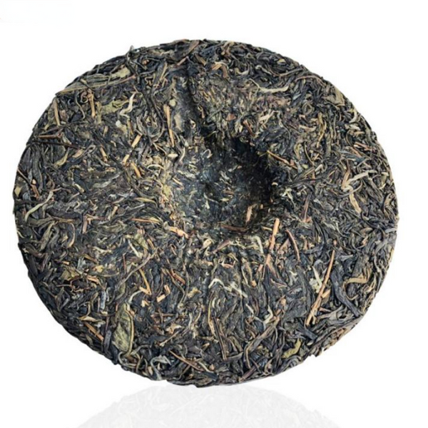 357g Raw Puerh Tea Qizi Pu-erh Sheng Tea Cake Menghai Big Leaf Pu'er Tea