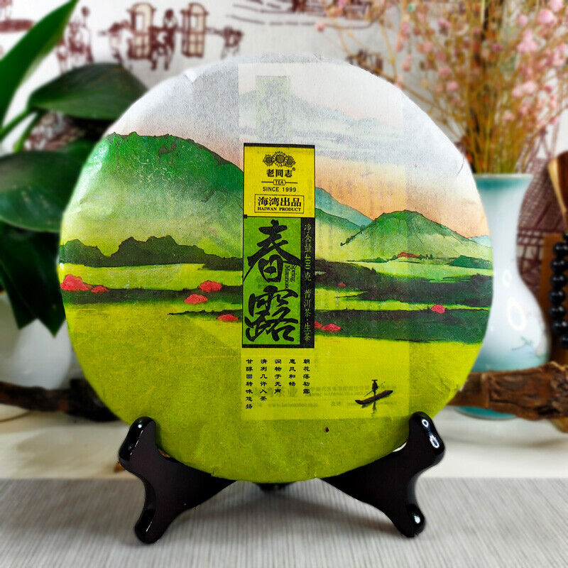 Spring Mannose * Haiwan Old Comrade Spring Raw Puerh Chun Lu Puer Tea 400g