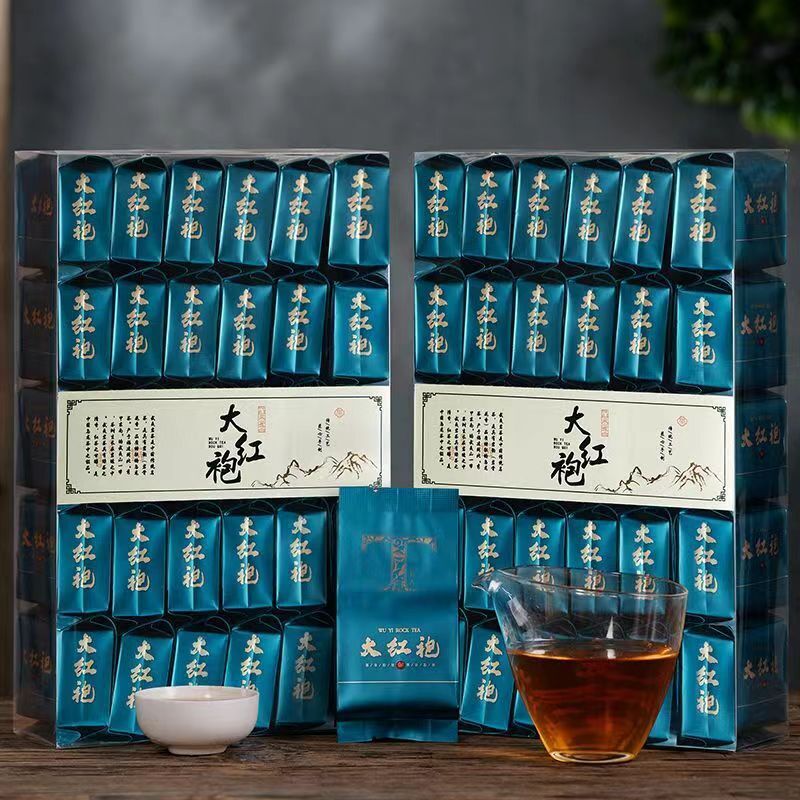Da Hong Pao Black Tea Wuyi Rock Tea Loose Leaf Oolong Tea Chinese Red Tea 500g