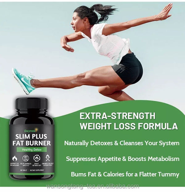 Slim Plus Fat Burner Gewichtsverlust Tablette 60 Tabletten
