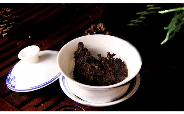 HelloYoung Yr Thousand Years Ancient PU ER GUA CHA Ripe Pu-erh Tea 500g High Mountain