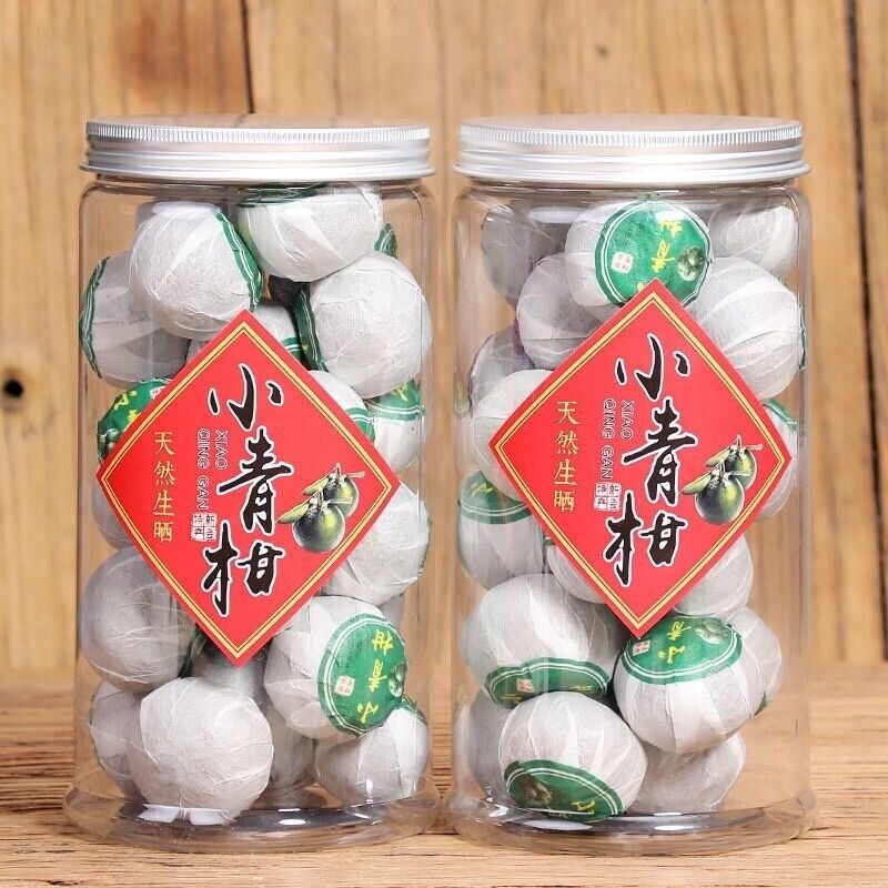 HelloYoung Premium Xinhui Green Orange Peel Chenpi Citrus Puer Pu'er Puerh Ripe Tea 250g Main image