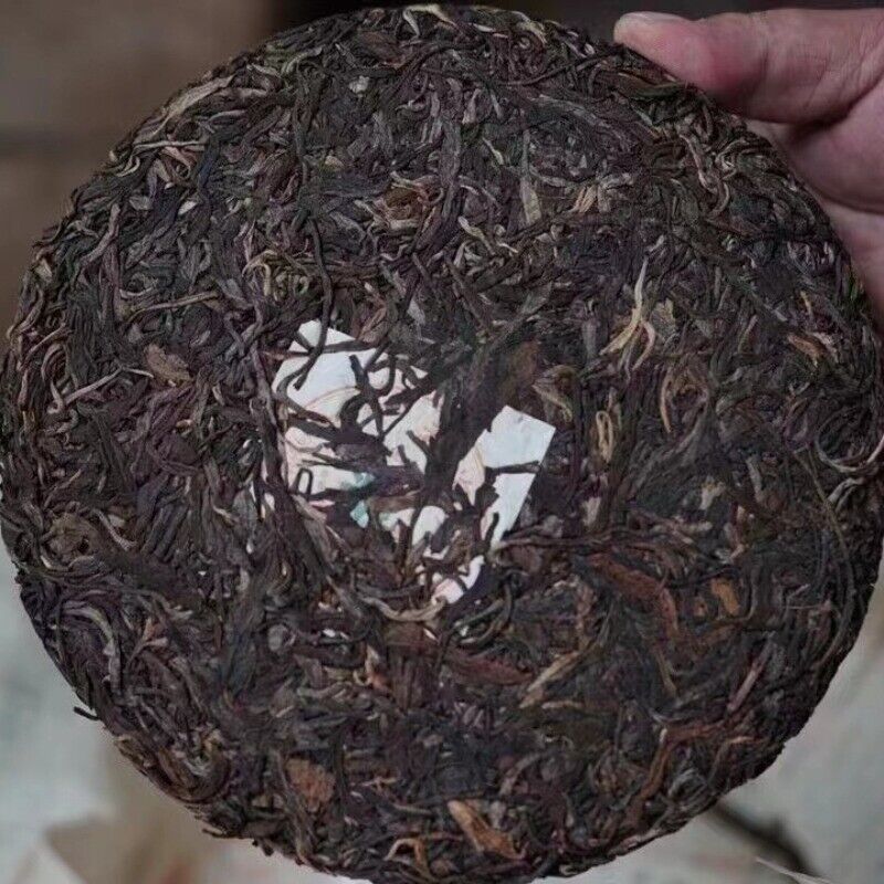 357g Banzhang Old Pu-erh Tea Cake Yunnan Aged Raw Pu'er Cake Tea Puerh Tea Secondary image