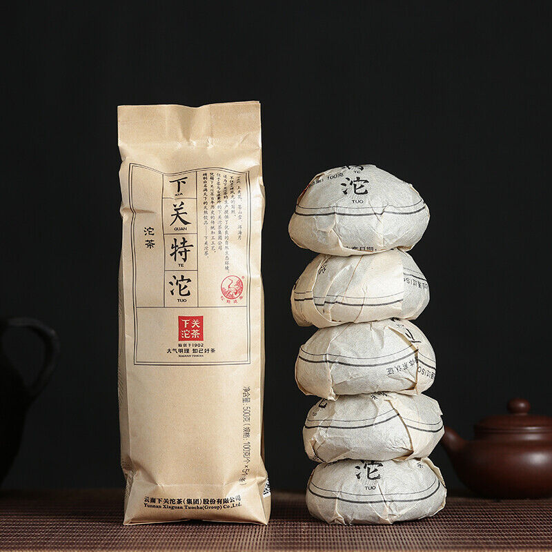 HelloYoung XIAGUAN Xia Guan Te Tuo Pu-erh Tea Tuo 500g Raw Te Ji Tuo Cha Premium Grade Main image