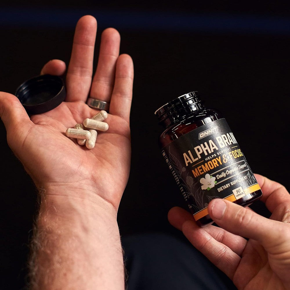 Onnit Alpha Brain Memory & Focus 60 Capsules, Exp 2026, Fast Shipping
