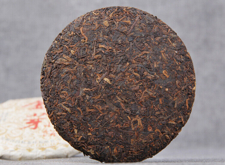 HelloYoung Chinese Yunnan Ripe Puerh Golden Bud Small Cake Puer Gongting 100g/3.52oz
